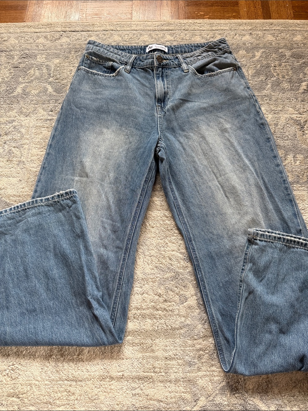 YMI Medium Wash Straight Leg Jeans